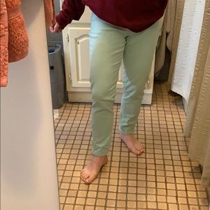 Mint green pants